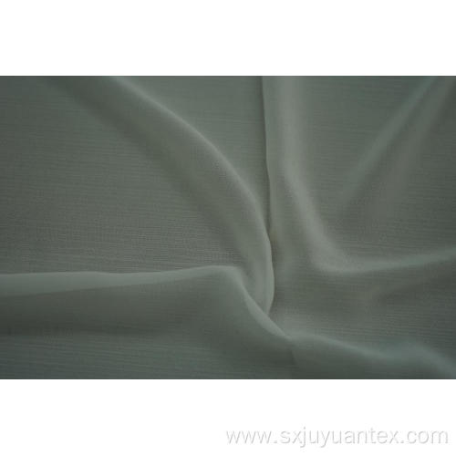 100% Polyeser Snow Flower Wave Crepe Fabric